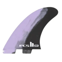 FCS II MR PC Surfboard Fins Lavender Black