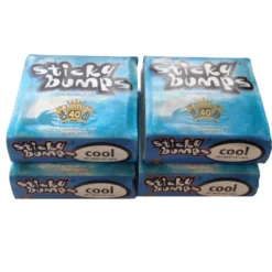 Sticky Bumps Surf Wax Cool Water - 4 Block Pack