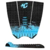 Creatures Mick Fanning Surfboard Tail Pad - Black Fade Cyan