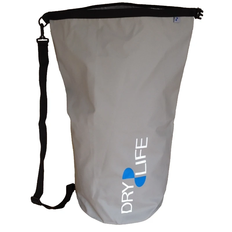 Dry Life 30 Litre Waterproof Tube Bag - Grey 2 Dry Life 30 Litre Waterproof Tube Bag - Grey - Image 2