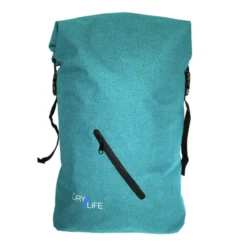 Dry Life 40 Litre Waterproof Soft Tarp Backpack - Grey 14 Dry Life 40 Litre Waterproof Soft Tarp Backpack - Grey -Surf Store 40 teal front 79526