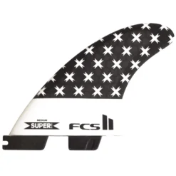 FCS II Super Brand SB Thruster Surfboard Fins Medium