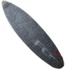 FCS 6ft3 Fish Surfboard Sock Stretch Cover - Carbon
