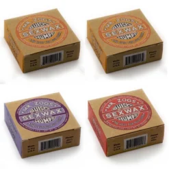 SexWax Base Cold And Extra Cold Surf Wax 4 Block Pack