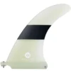Koalition California Longboard Fin 8 Inch Clear Black Stripes