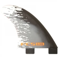 FCS GXQ Quad Rear Surfboard Fins - Red Smoke -Surf Store 6084 3 l