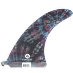 Koalition Tie Dye Longboard Fin 9 Inch