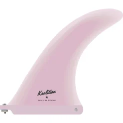 Koalition California Longboard Fin 7.5 Inch Pastel Pink