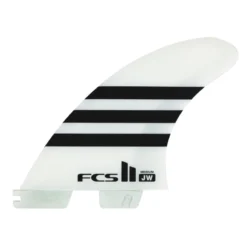 FCS II JW Aircore Surfboard Fins Medium Black White