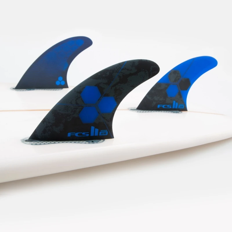 FCS II AM PC Thruster Surfboard Fins Medium 2 FCS II AM PC Thruster Surfboard Fins Medium - Image 2