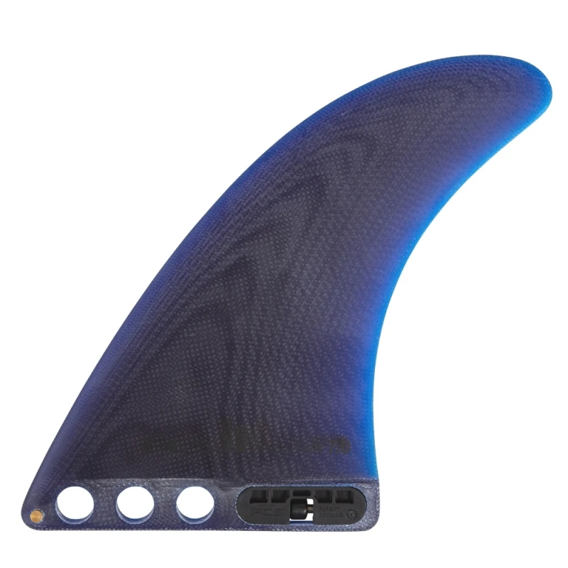 FCS Ii Single Longboard Surfboard Fin Navy - 6 Inch 1 FCS Ii Single Longboard Surfboard Fin Navy - 6 Inch