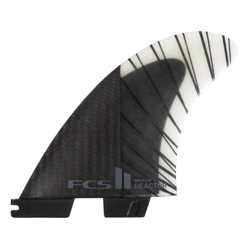 FCS II Reactor PC Carbon Surfboard Fins Medium 1 FCS II Reactor PC Carbon Surfboard Fins Medium