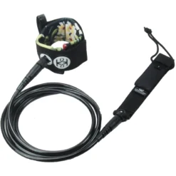 Koalition 8ft Waikiki Surfboard Leash Black