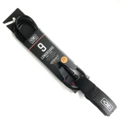 Ocean Earth OneXT Longboard Knee Comp Leash 9ft - Black/Blue