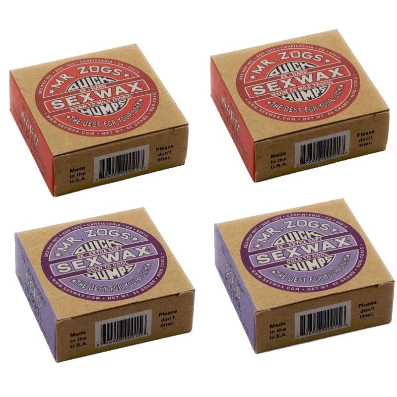 SexWax 2 Base Coat And 2 Cold Surf Wax 1 SexWax 2 Base Coat And 2 Cold Surf Wax