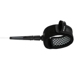 FCS All Round Essential Longboard Leash 9ft White Black 5 FCS All Round Essential Longboard Leash 9ft White Black -Surf Store 6889 3 l