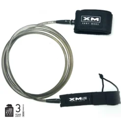 XM 6ft Surfboard Leash Regular Smoked