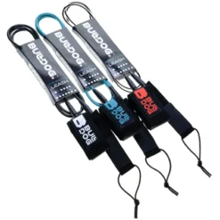 Bulldog Surfboard Leash 7ft - Black/Clear Coax