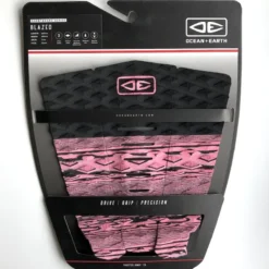 Ocean Earth Blazed Surfboard Tail Pad Pink