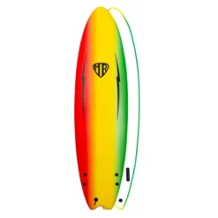 Ocean Earth MR Ezi Rider Soft Surfboard 6ft6 Rasta