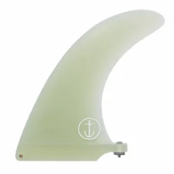 Captain Fin Slasher 8 Inch Longboard Fin Clear