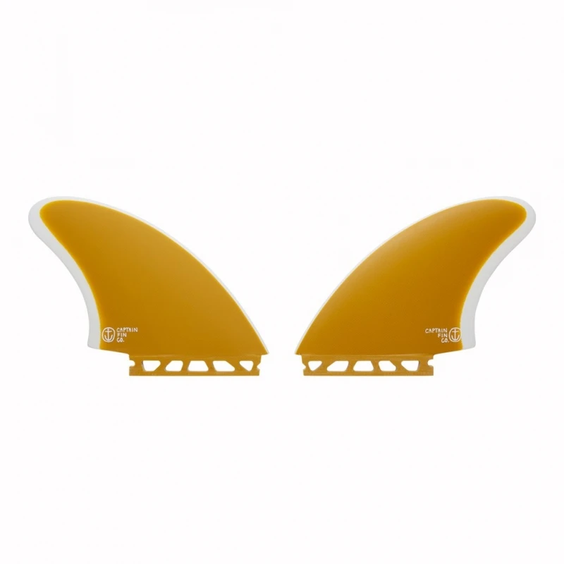 Captain Fin CF Keel Surfboard Fins Yellow Futures 2 Captain Fin CF Keel Surfboard Fins Yellow Futures - Image 2