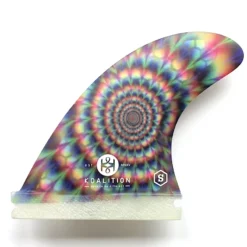 Koalition Psyche Surfboard Fin Set Small Futures