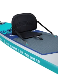 Two Bare Feet Sport Air (Allround XL) 10'10" X 33" X 6" Inflatable SUP Ultimate Pack (Teal) 14 Two Bare Feet Sport Air (Allround XL) 10'10" X 33" X 6" Inflatable SUP Ultimate Pack (Teal) -Surf Store angle 9.1 teal 2
