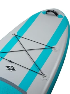 Two Bare Feet Archer (Allround XL) 10'10" X 33" X 6" Inflatable SUP Starter Pack (Teal) -Surf Store angle 1 teal copy 3