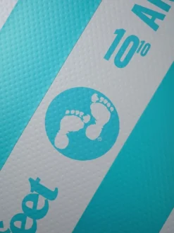 Two Bare Feet Archer (Allround XL) 10'10" X 33" X 6" Inflatable SUP Starter Pack (Teal) -Surf Store angle 3 teal copy 3