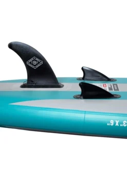 Two Bare Feet Archer (Allround XL) 10'10" X 33" X 6" Inflatable SUP Starter Pack (Teal) -Surf Store angle 4 teal copy 3