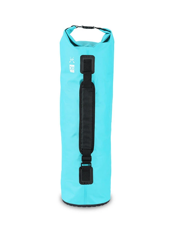 Two Bare Feet 30 Litre Waterproof Dry Bag / Inflatable Bodyboard Carry Bag (Aqua) 2 Two Bare Feet 30 Litre Waterproof Dry Bag / Inflatable Bodyboard Carry Bag (Aqua) - Image 2