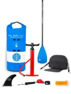 Two Bare Feet Archer (Allround XL) 10'10" X 33" X 6" Inflatable SUP Deluxe Fibreglass Hybrid Pack (Blue) 11 Two Bare Feet Archer (Allround XL) 10'10" X 33" X 6" Inflatable SUP Deluxe Fibreglass Hybrid Pack (Blue) -Surf Store deluxe fibreglass hybrid blue 1 7