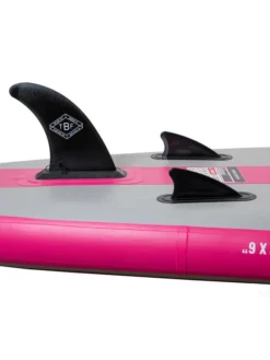 Two Bare Feet Entradia (Allround XL) 10'10" X 34" X 6" Inflatable SUP Deluxe Carbon Hybrid Pack (Pink) -Surf Store entradia 10 10 3 pink 2