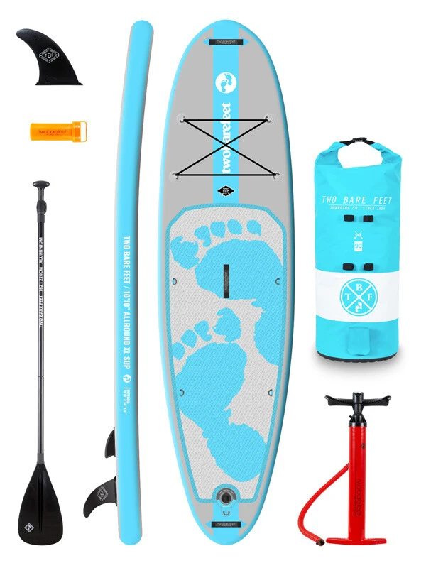 Two Bare Feet Entradia (Allround XL) 10'10" X 34" X 6" Inflatable SUP Starter Pack (Aqua) 1 Two Bare Feet Entradia (Allround XL) 10'10" X 34" X 6" Inflatable SUP Starter Pack (Aqua)