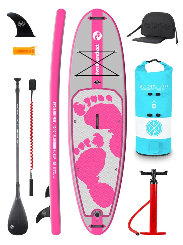 Two Bare Feet Entradia (Allround XL) 10'10" X 34" X 6" Inflatable SUP Ultimate Pack (Pink) 1 Two Bare Feet Entradia (Allround XL) 10'10" X 34" X 6" Inflatable SUP Ultimate Pack (Pink)
