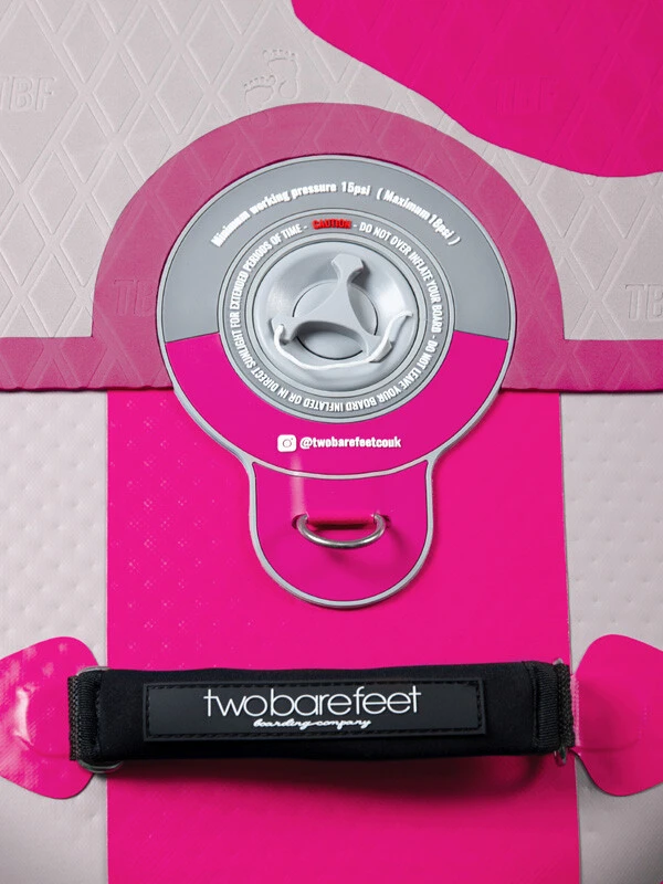 Two Bare Feet Entradia (Allround) 10'6" X 34" X 4.75" Inflatable SUP Starter Pack (Pink) 6 Two Bare Feet Entradia (Allround) 10'6" X 34" X 4.75" Inflatable SUP Starter Pack (Pink) - Image 6