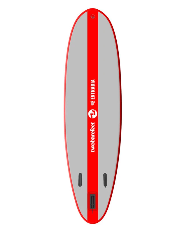 Two Bare Feet Entradia (Allround) 10'6" X 34" X 4.75" Inflatable SUP Deluxe Fibreglass Hybrid Pack (Red) 2 Two Bare Feet Entradia (Allround) 10'6" X 34" X 4.75" Inflatable SUP Deluxe Fibreglass Hybrid Pack (Red) - Image 2