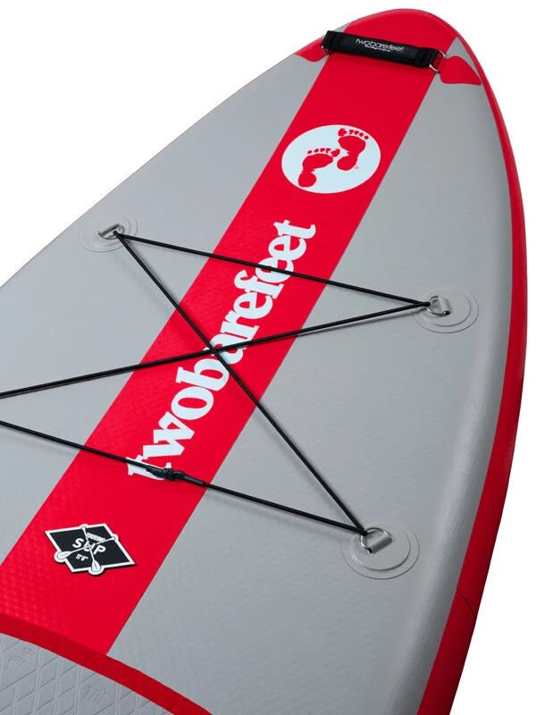 Two Bare Feet Entradia (Touring) 11'6" X 34" X 6" Inflatable SUP Deluxe Fibreglass Hybrid Pack (Red) 4 Two Bare Feet Entradia (Touring) 11'6" X 34" X 6" Inflatable SUP Deluxe Fibreglass Hybrid Pack (Red) - Image 4