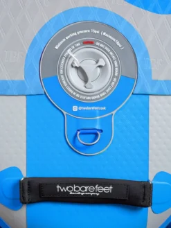 Two Bare Feet Entradia (Touring) 11'6" X 34" X 6" Inflatable SUP Deluxe Fibreglass Hybrid Pack (Blue) -Surf Store entradia 11 6 4 blue 1