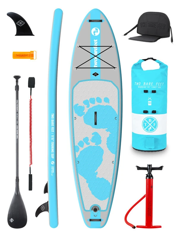 Two Bare Feet Entradia (Touring) 11'6" X 34" X 6" Inflatable SUP Ultimate Pack (Aqua) 1 Two Bare Feet Entradia (Touring) 11'6" X 34" X 6" Inflatable SUP Ultimate Pack (Aqua)