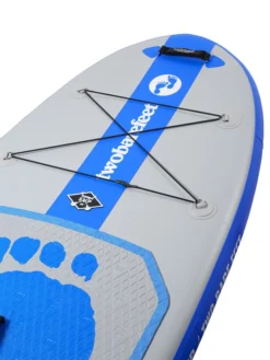 Two Bare Feet Entradia (Allround XS) 8'6" X 34" X 4.75" Inflatable Juniors SUP Deluxe Carbon Hybrid Pack (Blue) -Surf Store entradia 8 6 1 blue 2