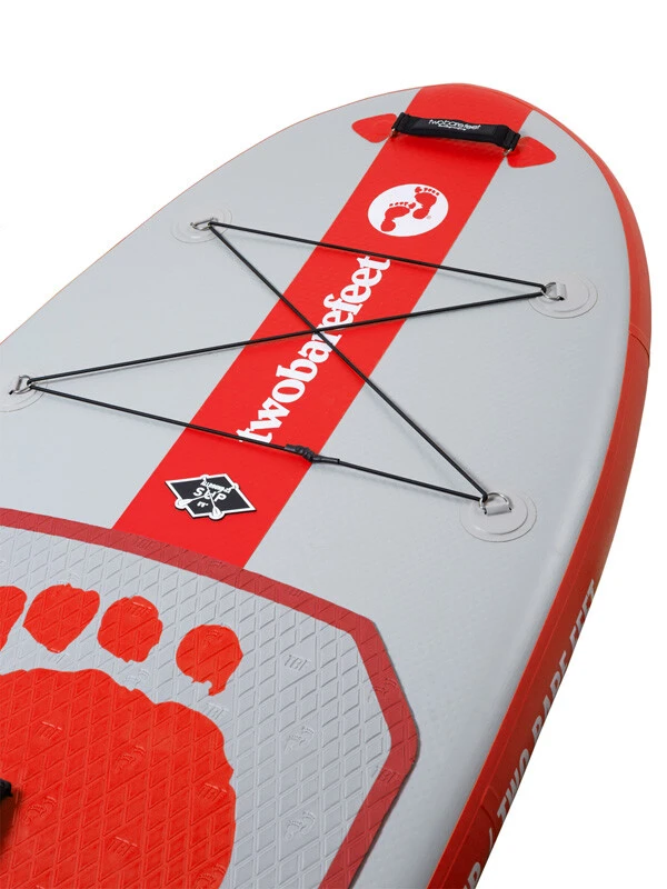 Two Bare Feet Entradia (Allround XS) 8'6" X 34" X 4.75" Inflatable Juniors SUP Deluxe Carbon Hybrid Pack (Red) 4 Two Bare Feet Entradia (Allround XS) 8'6" X 34" X 4.75" Inflatable Juniors SUP Deluxe Carbon Hybrid Pack (Red) - Image 4