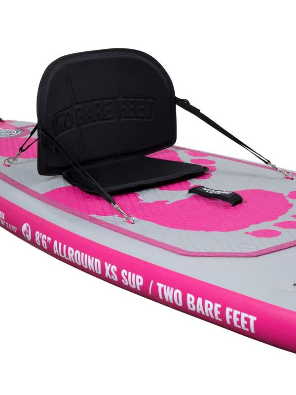 Two Bare Feet Entradia (Allround XS) 8'6" X 34" X 4.75" Inflatable Juniors SUP Deluxe Carbon Hybrid Pack (Pink) 5 Two Bare Feet Entradia (Allround XS) 8'6" X 34" X 4.75" Inflatable Juniors SUP Deluxe Carbon Hybrid Pack (Pink) - Image 5