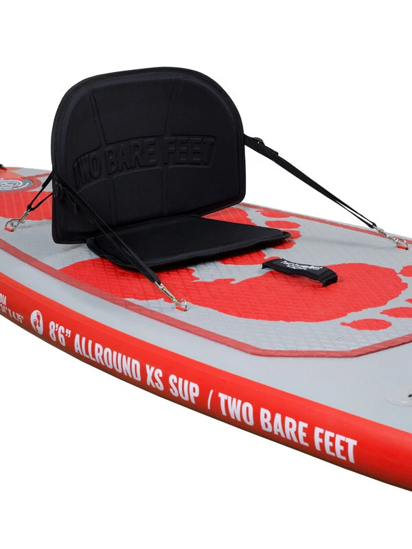 Two Bare Feet Entradia (Allround XS) 8'6" X 34" X 4.75" Inflatable Juniors SUP Deluxe Carbon Hybrid Pack (Red) 5 Two Bare Feet Entradia (Allround XS) 8'6" X 34" X 4.75" Inflatable Juniors SUP Deluxe Carbon Hybrid Pack (Red) - Image 5