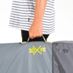 FCS 8ft6 Longboard Surfboard Day Bag 3DXFIT 14 FCS 8ft6 Longboard Surfboard Day Bag 3DXFIT -Surf Store fcs longboard grey handle in use 10199