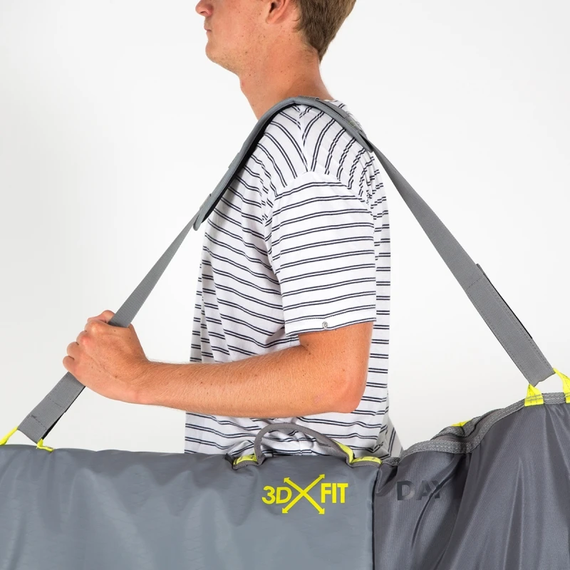 FCS 8ft6 Longboard Surfboard Day Bag 3DXFIT 8 FCS 8ft6 Longboard Surfboard Day Bag 3DXFIT - Image 8
