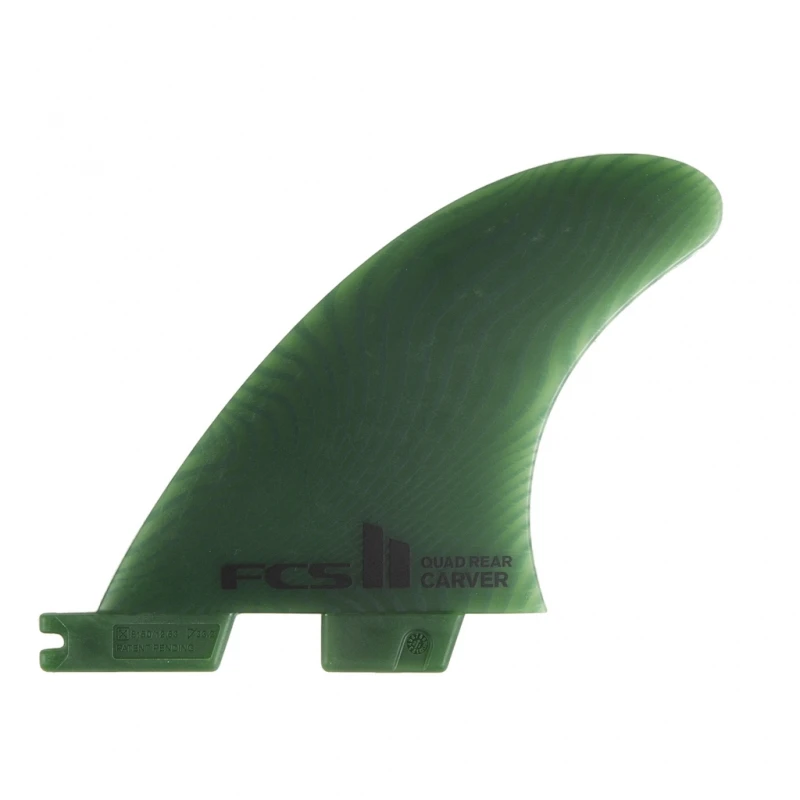 FCS II Carver Quad Rear Surfboard Fins Neo Glass Eco Medium 1 FCS II Carver Quad Rear Surfboard Fins Neo Glass Eco Medium