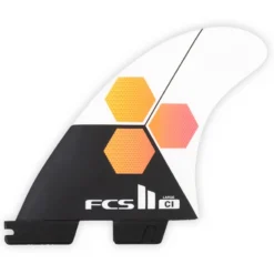 FCS II CI PC Surfboard Fins White Large