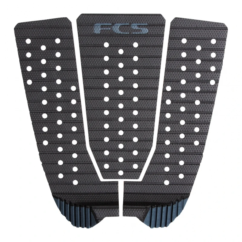 FCS Kolohe Andino Tread Lite Tail Pad Black Dusky Blue 1 FCS Kolohe Andino Tread Lite Tail Pad Black Dusky Blue